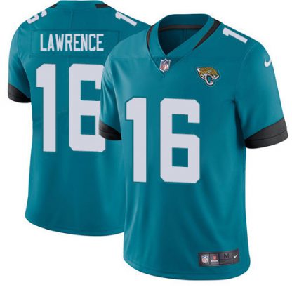 Nike Jacksonville Jaguars #16 Trevor Lawrence Teal Green Alternate Men's Stitched NFL Vapor Untouchable Limited Jersey
