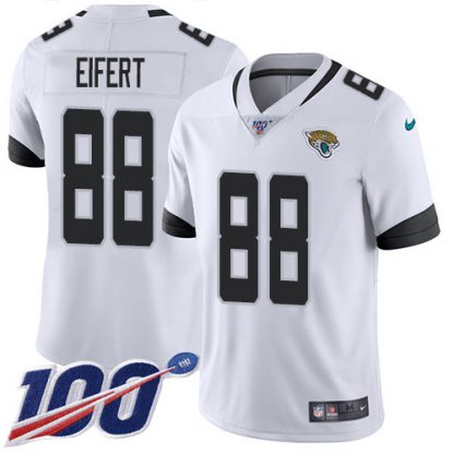Nike Jacksonville Jaguars #88 Tyler Eifert White Men's Stitched NFL 100th Season Vapor Untouchable Limited Jersey