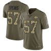 Nike Kansas City Chiefs #57 Breeland Speaks Olive/Camo Youth Stitched NFL Limited 2017 Salute to Service Jersey