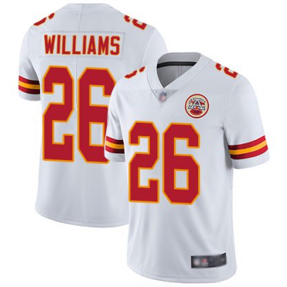 Nike Kansas City Chiefs #26 Damien Williams White Men's Stitched NFL Vapor Untouchable Limited Jersey