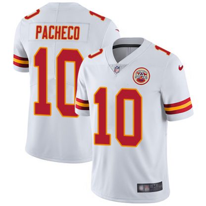 Nike Kansas City Chiefs #10 Isiah Pacheco White Youth Stitched NFL Vapor Untouchable Limited Jersey