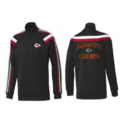 NFL Kansas City Kansas City Chiefs Heart Jacket Black_1
