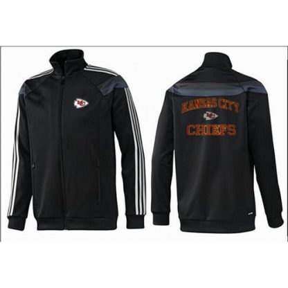 NFL Kansas City Kansas City Chiefs Heart Jacket Black_2