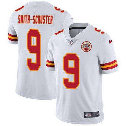 Nike Kansas City Chiefs #9 JuJu Smith-Schuster White Youth Stitched NFL Vapor Untouchable Limited Jersey