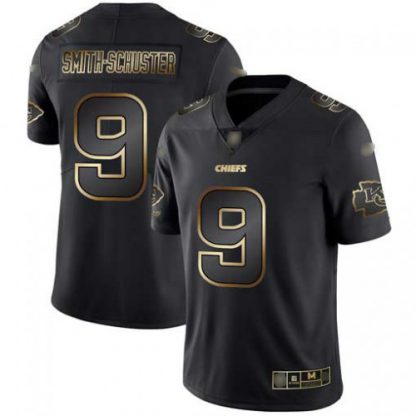 Kansas City Kansas City Chiefs #9 JuJu Smith-Schuster Nike 2020 Salute To Service Limited Jersey Black