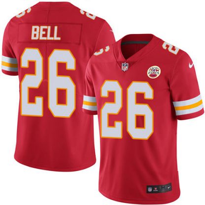 Nike Kansas City Chiefs #26 Le'Veon Bell Red Team Color Men's Stitched NFL Vapor Untouchable Limited Jersey
