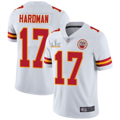Nike Kansas City Chiefs #17 Mecole Hardman White Youth Super Bowl LV Bound Stitched NFL Vapor Untouchable Limited Jersey