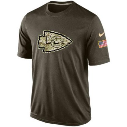 Men's Kansas City Kansas City Chiefs Salute To Service Nike Dri-FIT T-Shirt