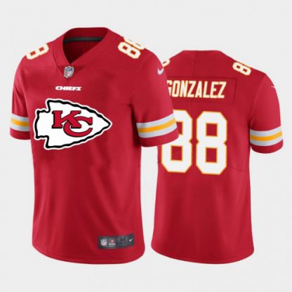 Kansas City Kansas City Chiefs #88 Tony Gonzalez Red Men's Nike Big Team Logo Player Vapor Limited NFL Jersey