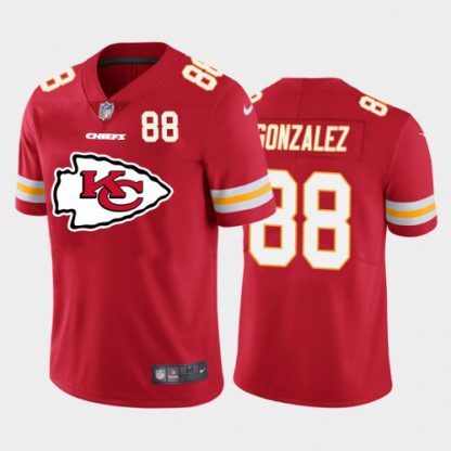 Kansas City Kansas City Chiefs #88 Tony Gonzalez Red Men's Nike Big Team Logo Player Vapor Limited NFL Jersey