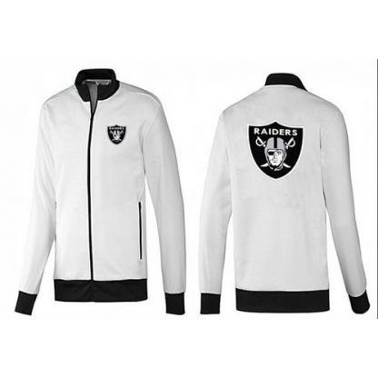 NFL Las Vegas Las Vegas Raiders Team Logo Jacket White_1