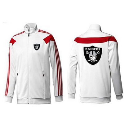 NFL Las Vegas Las Vegas Raiders Team Logo Jacket White_2