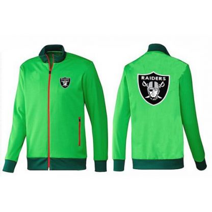 NFL Las Vegas Las Vegas Raiders Team Logo Jacket Green