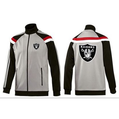 NFL Las Vegas Las Vegas Raiders Team Logo Jacket Grey
