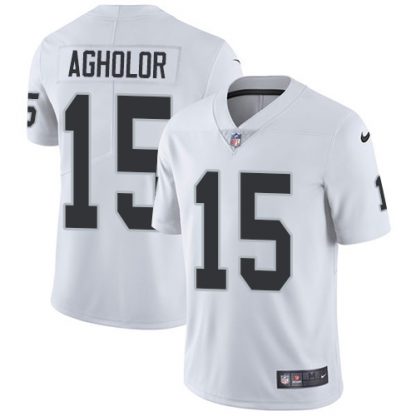 Nike Las Vegas Raiders #15 Nelson Agholor White Men's Stitched NFL Vapor Untouchable Limited Jersey