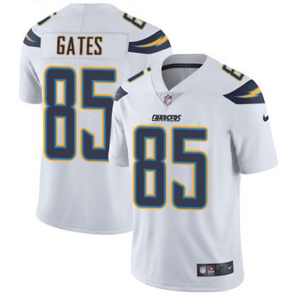 Nike Los Angeles Chargers #85 Antonio Gates White Youth Stitched NFL Vapor Untouchable Limited Jersey