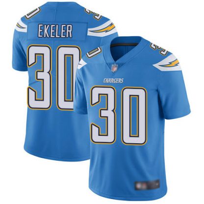 Nike Los Angeles Chargers #30 Austin Ekeler Electric Blue Alternate Youth Stitched NFL Vapor Untouchable Limited Jersey