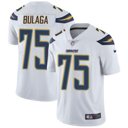 Nike Los Angeles Chargers #75 Bryan Bulaga White Youth Stitched NFL Vapor Untouchable Limited Jersey