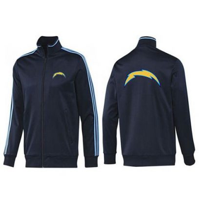 NFL Los Angeles Los Angeles Chargers Team Logo Jacket Dark Blue_2
