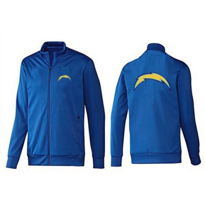 NFL Los Angeles Los Angeles Chargers Team Logo Jacket Blue_1