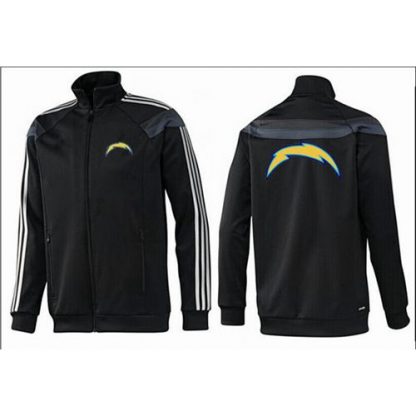 NFL Los Angeles Los Angeles Chargers Team Logo Jacket Black