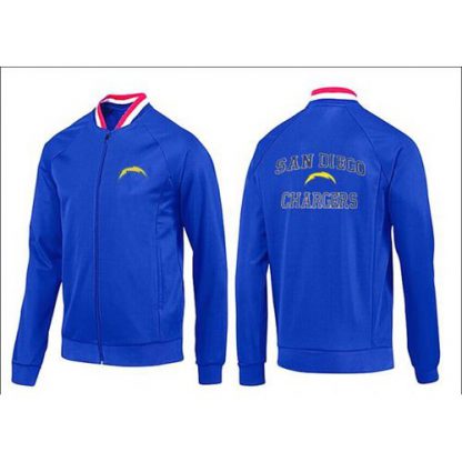 NFL Los Angeles Los Angeles Chargers Heart Jacket Blue_1
