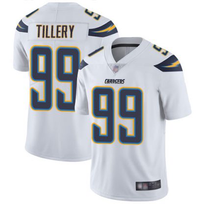 Nike Los Angeles Chargers #99 Jerry Tillery White Youth Stitched NFL Vapor Untouchable Limited Jersey