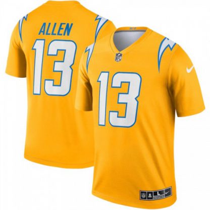 Los Angeles Los Angeles Chargers #13 Keenan Allen Nike Men's Gold Inverted Legend Jersey