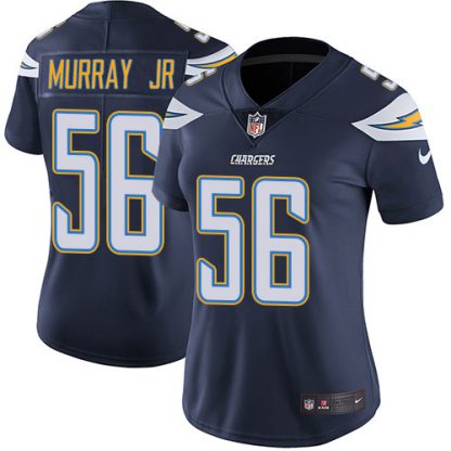 Nike Los Angeles Chargers #56 Kenneth Murray Jr Navy Blue Team Color Women's Stitched NFL Vapor Untouchable Limited Jersey