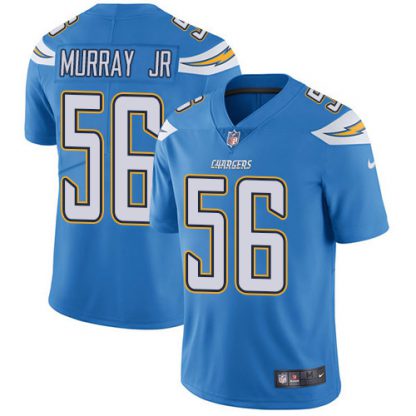 Nike Los Angeles Chargers #56 Kenneth Murray Jr Electric Blue Alternate Men's Stitched NFL Vapor Untouchable Limited Jersey