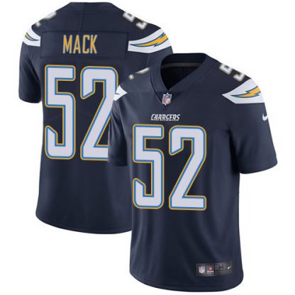 Nike Los Angeles Chargers #52 Khalil Mack Navy Blue Team Color Youth Stitched NFL Vapor Untouchable Limited Jersey