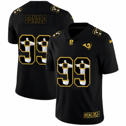 Los Angeles Los Angeles Rams #99 Aaron Donald Men's Nike Carbon Black Vapor Cristo Redentor Limited NFL Jersey