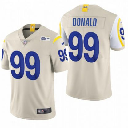 Los Angeles Los Angeles Rams #99 Aaron Donald Men's Nike Bone 2020 Vapor Untouchable Limited NFL Jersey