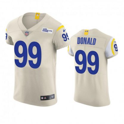 Los Angeles Los Angeles Rams #99 Aaron Donald Men's Nike Vapor Elite Player NFL Jersey - Bone