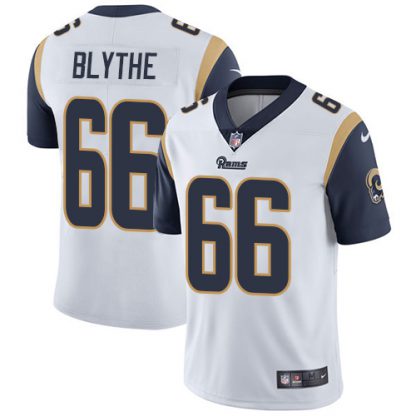 Nike Los Angeles Rams #66 Austin Blythe White Youth Stitched NFL Vapor Untouchable Limited Jersey