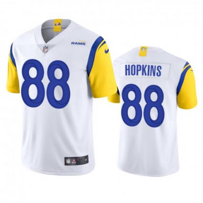 Los Angeles Los Angeles Rams #88 Brycen Hopkins Men's Nike Alternate Vapor Limited NFL Jersey - White