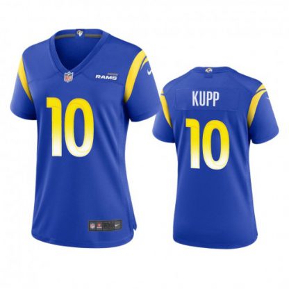 Los Angeles Los Angeles Rams #10 Cooper Kupp Women's Nike Game NFL Jersey - Royal