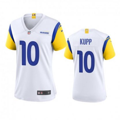 Los Angeles Los Angeles Rams #10 Cooper Kupp Women's Nike Alternate Game NFL Jersey - White