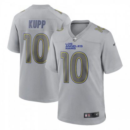 Los Angeles Los Angeles Rams #10 Cooper Kupp Men's Gray Atmosphere Fashion Game Jersey