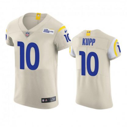 Los Angeles Los Angeles Rams #10 Cooper Kupp Men's Nike Vapor Elite Player NFL Jersey - Bone
