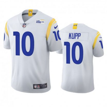 Los Angeles Los Angeles Rams #10 Cooper Kupp Men's Nike 2021 Vapor Limited NFL Jersey - White