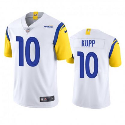 Los Angeles Los Angeles Rams #10 Cooper Kupp Men's Nike Alternate Vapor Limited NFL Jersey - White
