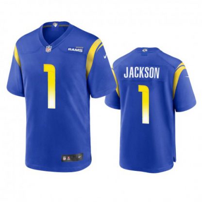 Los Angeles Los Angeles Rams #1 Desean Jackson Men's Nike Game NFL Jersey - Royal