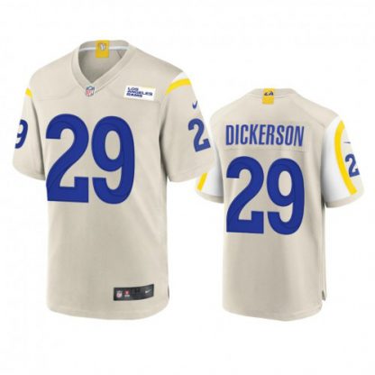 Los Angeles Los Angeles Rams #29 Eric Dickerson Men's Nike Game NFL Jersey - Bone