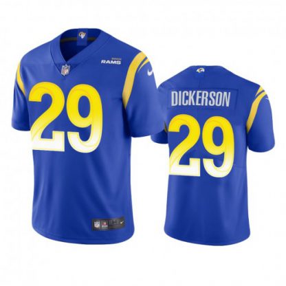 Los Angeles Los Angeles Rams #29 Eric Dickerson Men's Nike Vapor Limited NFL Jersey - Royal
