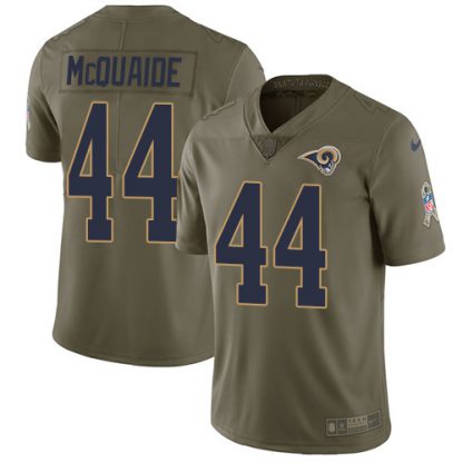 Nike Los Angeles Rams #44 Jacob McQuaide Olive Youth Stitched NFL Limited 2017 Salute to Service Jersey