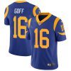 Nike Los Angeles Rams #16 Jared Goff Royal Blue Alternate Youth Stitched NFL Vapor Untouchable Limited Jersey