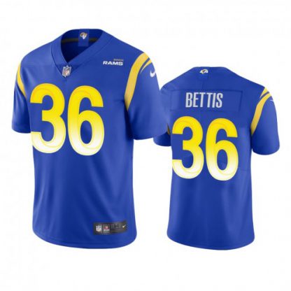 Los Angeles Los Angeles Rams #36 Jerome Bettis Men's Nike Vapor Limited NFL Jersey - Royal