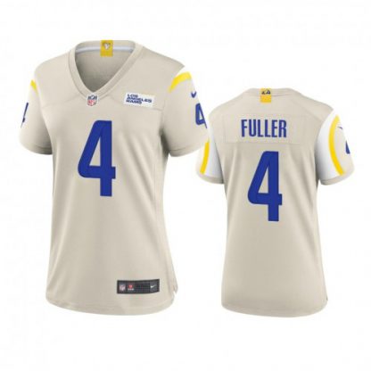 Los Angeles Los Angeles Rams #4 Jordan Fuller Women's Nike Game NFL Jersey - Bone
