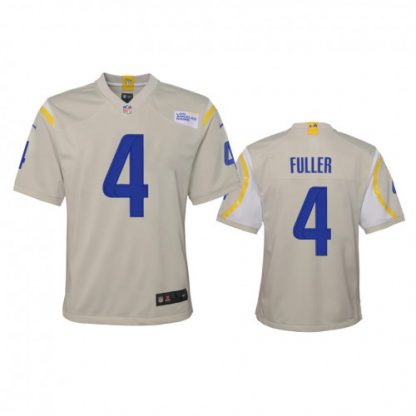Los Angeles Los Angeles Rams #4 Jordan Fuller Youth Nike Game NFL Jersey - Bone